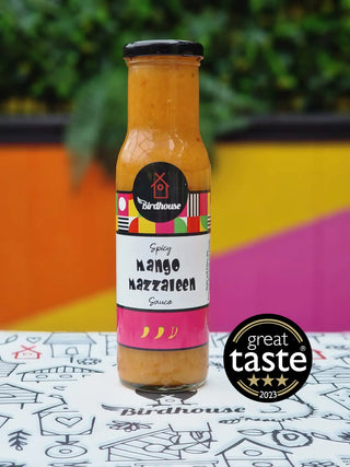Birdhouse Mango Mazzaleen Sauce