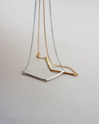 Lines & Current 'CHARLOTTE' CHEVRON CHAIN'