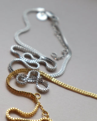 Lines & Current DOUBLE BOX CHOKER CHAIN