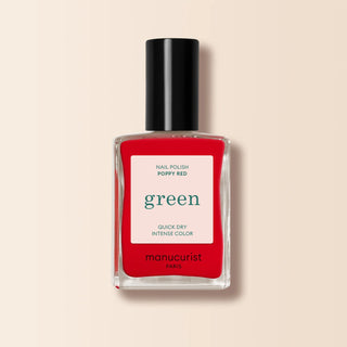 Manucurist Green Nail Polish - Poppy Red