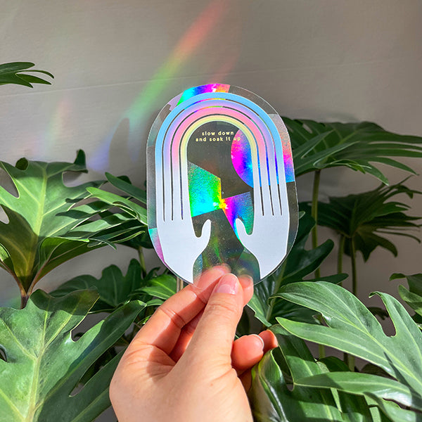 Rainbow maker sticker – create rainbows anywhere
