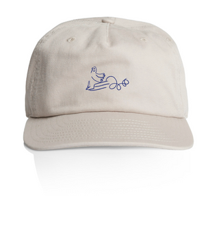 Shells Faded White Cap