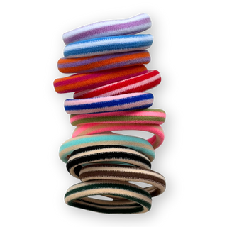 Hair ties - Lulu | pink-blue