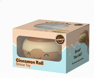 Cinnamon roll stress ball