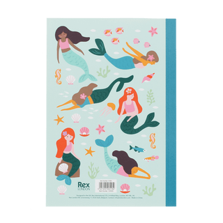 A5 notebook - Mermaid - Shells Cafe | Shells Little Shop