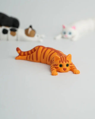 Ginger Tabby Cat Articulated Fidget Toy
