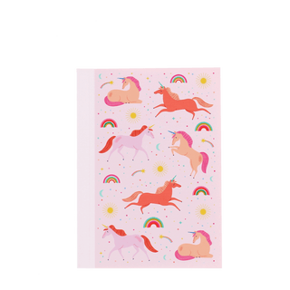 A6 notebook - Unicorn - Shells Cafe | Shells Little Shop