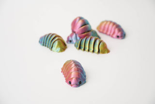 Articulated Isopod Bug Fidget Pocket Toy Flexi