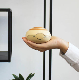 Cinnamon roll stress ball