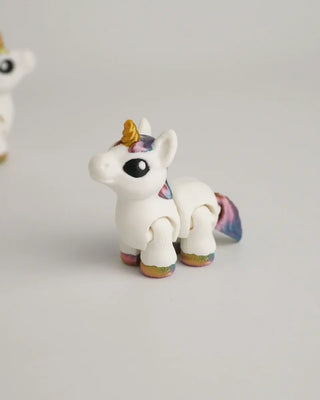 Mini Articulated Unicorn Toy Figure