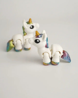 Mini Articulated Unicorn Toy Figure