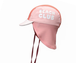 Baby Beach Hat Stripes Bloom & Blush S - Shells Cafe | Shells Little Shop