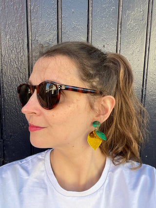 Citron earrings