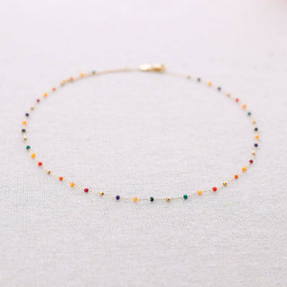 Beaded Steel Necklace: Combined 3 - Shells Cafe | Shells Little Shop