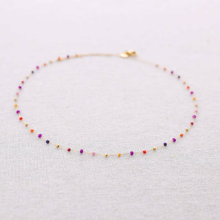 Beaded Steel Necklace: Combined 3 - Shells Cafe | Shells Little Shop