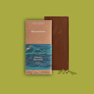 Bean & Goose 70g Chocolate Bar Umami Seaweed - Shells Cafe | Shells Little Shop