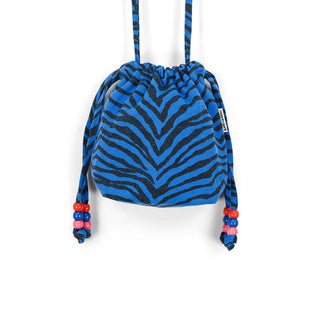 BILLIE BAG ZEBRA GREEK BLUE - Shells Cafe | Shells Little Shop