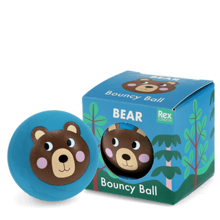 Bouncy ball - Bear (blue) - Shells Cafe | Shells Little Shop