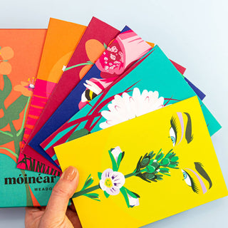 Foxglove Greeting Card