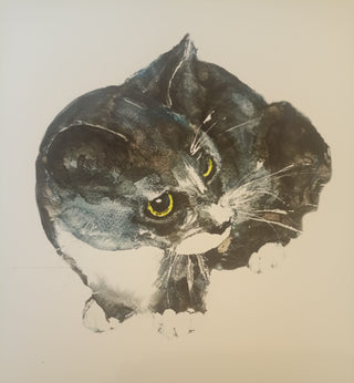 Cat Print by Sheba Jones Dillon - Small - Shells Cafe | Shells Little Shop