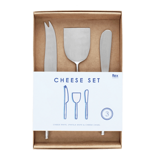 Cheese knife set (3 pieces) - Shells Cafe | Shells Little Shop
