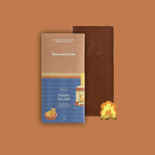 Bean & Goose 70g Chocolate Bar -Smoky Sea Salt