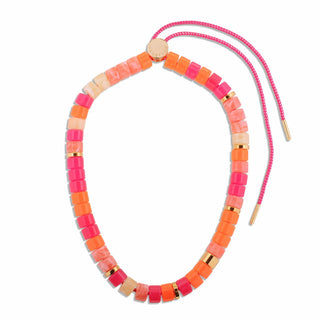 Parabaya Praia Laranja-Mix Necklace