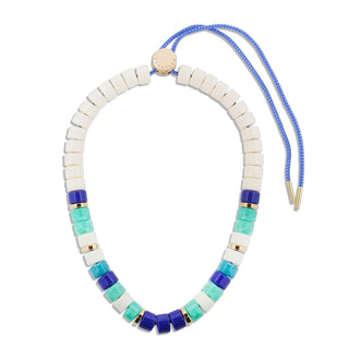 Parabaya Praia Azul-Ivoire Necklace