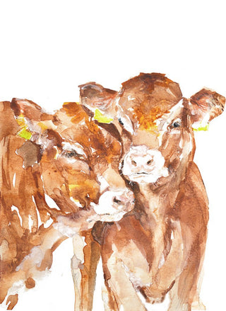 Cows Print by Sheba Jones Dillon - Large - Shells Cafe | Shells Little Shop