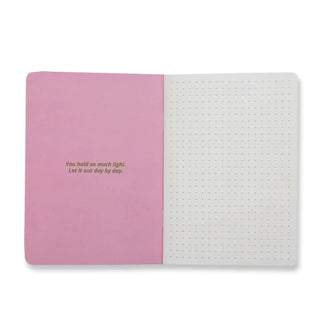 A6 Dotted Notebook | Ready to Glow