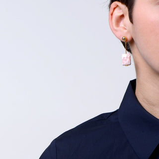 Delancey Earrings - pink - Shells Cafe | Shells Little Shop