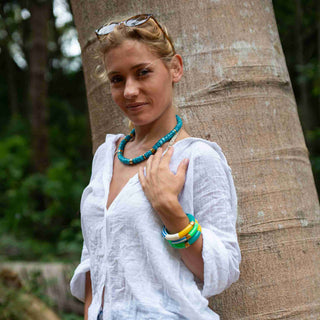Parabaya Praia Turquesa Necklace