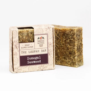 Donegal Seaweed Loofah Natural Soap - Shells Cafe | Shells Little Shop