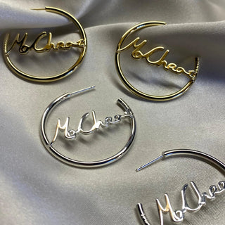 DON'T KILL MY VIBE - Mo Chroí Hoop Earrings - Shells Cafe | Shells Little Shop