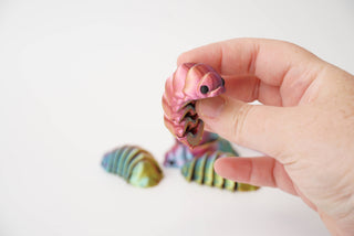 Articulated Isopod Bug Fidget Pocket Toy Flexi