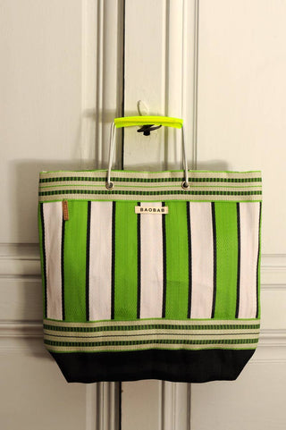 Green LOLIA nylon tote bag