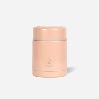 Ecoset Insulated Food Pot - Peach - Shells Cafe | Shells Little Shop