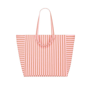ELISA TOTE BAG TENNIS PECAN / STRAWBERRY
