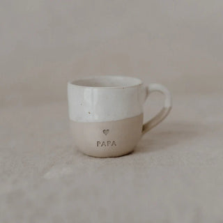 Eulen Schnitt Espresso Cup Papa - Shells Cafe | Shells Little Shop