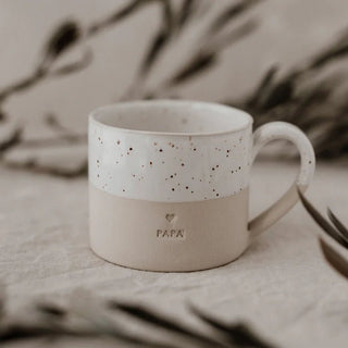 Eulen Schnitt Mug Papa with handle - Shells Cafe | Shells Little Shop
