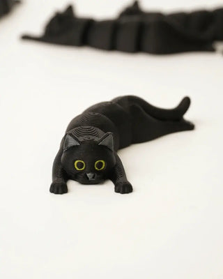 Black Cat Articulated Fidget Toy