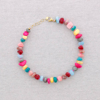 Steel Choker Beads Stones: Combined 4