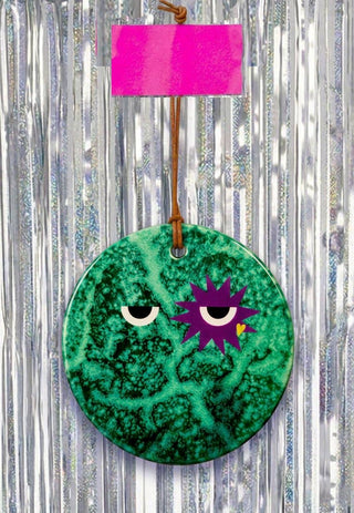Ceramic pendant Olá glaze: Flieder