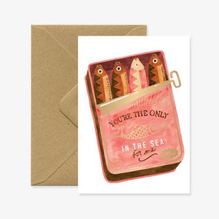 Fish in the sea - Love & friendship Greeting card by All the Ways to Say - Shells Cafe | Shells Little Shop