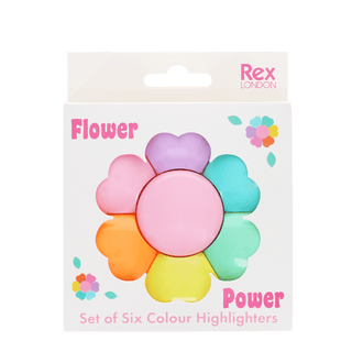 Flower shaped highlighter set - Shells Cafe | Shells Little Shop