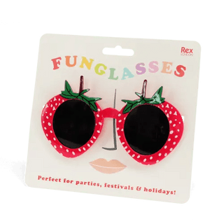Funglasses - Strawberry sunglasses - Shells Cafe | Shells Little Shop