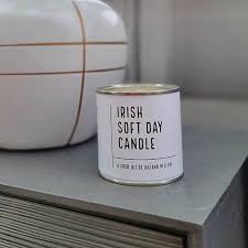 Irish Soft Day Candle - Shells Cafe | Shells Little Shop