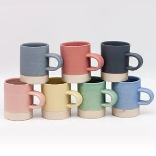 John Ryan Ceramics - Small Mug Grey - Shells Cafe | Shells Little Shop
