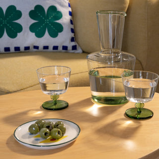 &klevering - Water glass petal set of 2 - Shells Cafe | Shells Little Shop