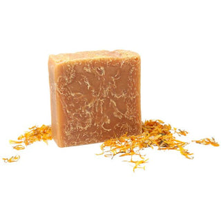 Lemongrass & Calendula Loofah Natural Soap - Shells Cafe | Shells Little Shop